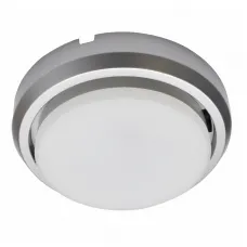 Светильник накладной пластиковый GCL-GX53-H18-P-S СЕРЕБРО GENERAL