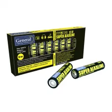 Батарейка GBAT-LR03  AAA щелочная 10pcs/ shr+box (10/960), шт