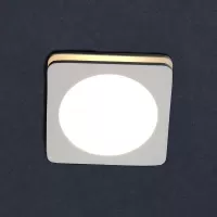 Светильник светодиодный встраиваемый квадрат белый GLP-DECO-S2-7BT-IP40-4-W