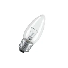 STANDART  B35  CL  40W  230V   E27 (свеча прозрачная d35x97) - лампа PHILIPS