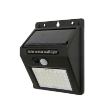 FL-LED 3D-WALL SOLAR+SENSOR 10W  6500K 140Lm IP55 98x124x48мм - Светодиодный светильник