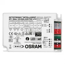 OTI DALI 25/700 LT2/ 180-700мА  12-54V   103x67x30   DALI/LEDset  OSRAM - драйвер