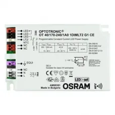 OT  40/1DIM/AstroDIM/170…240/1A0    70-1050mA  15-56V   123х79х33  OSRAM - драйвер