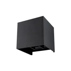 FL-LED WallCube-UD006 2x5W-UP/DN BK 0-120° CCT-3000K+4000K+6000K L/W/H-100мм IP65 - с-к настен.