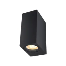 FL-LED WallBeam-Box Cube-UD004  UP/DN BK 2xGU10  92x68x150мм IP44 - с-к настен. без ламп