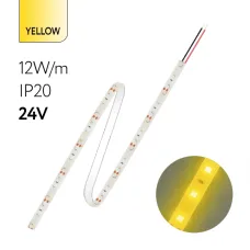 FL-Strip 2835- S60- Y 12.0W/m  YELLOW DC-24V  IP20 10*5000mm