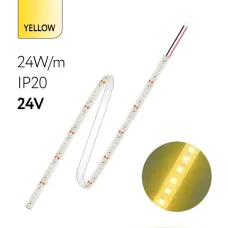 FL-Strip 2835-S120-Y  24.0W/m  YELLOW DC-24V  IP20 10*5000mm