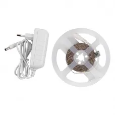 Лента светодиодная GLS-2835-120-9.6-12-IP20-PRO-4-3-KIT готовый комплект 3м с адаптером