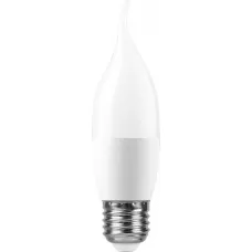 Лампа светодиодная Feron LB-770 Свеча на ветру E27 11W 6400K