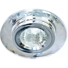 Светильник встраиваемый Feron DL8050-2/8050-2 потолочный MR16 G5.3 серебристый