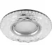 Светильник встраиваемый с белой LED подсветкой Feron CD879 потолочный MR16 G5.3 прозрачный