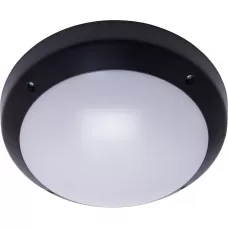 Светильник накладной IP64, 220V 60Вт Е27, черный, серии Бриз, НБУ 05-60-013 FERON