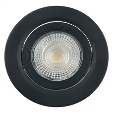 Светодиодный светильник Feron.ONE AL540 встраиваемый 7W 4000K черный "круг"