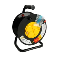 Катушка без провода 4-местная со шторками, с крышками STD44