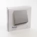Кнопка-выключатель беспроводной FERON TM81 230V, 500W, одноклавишный, серебро