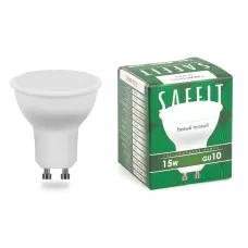 Лампа светодиодная SAFFIT SBMR1615 MR16 GU10 15W 2700K
