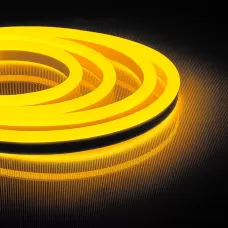 Cветодиодная LED лента Feron LS721 неоновая, 144SMD(2835)/м 12Вт/м  50м IP67 220V желтый
