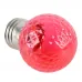 Лампа светодиодная Feron LB-385 Шарик красный прозрачный E27 1W 230V Лампа светодиодная Feron LB-385 Шарик красный прозрачный E27 1W 230V