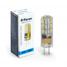 Лампа светодиодная Feron LB-422 G4 3W 6400K