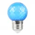 Лампа светодиодная Feron LB-385 Шарик синий прозрачный E27 1W 230V Лампа светодиодная Feron LB-385 Шарик синий прозрачный E27 1W 230V