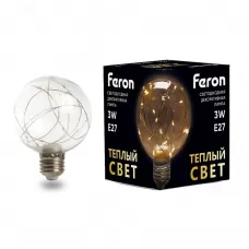 Лампа светодиодная Feron LB-381 E27 3W 2700K