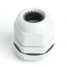 Сальник PG25 диаметр проводника 16-21 мм STEKKER, IP54, серый (DIY упаковка 2 шт)