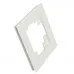 Рамка 1-местная для сенсорных механизмов, подсветки, стекло, STEKKER, GFR00-7001-01S, серия Катрин, белый Рамка 1-местная для сенсорных механизмов, подсветки, стекло, STEKKER, GFR00-7001-01S, серия Катрин, белый