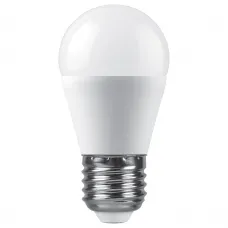 Лампа светодиодная SAFFIT SBG4520 Шарик E27 20W 230V 6400K