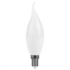 Лампа светодиодная Feron LB-980 Свеча на ветру E14 15W 175-265V 6400K