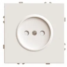 Розетка 1-местная с защитной шторкой (механизм), STEKKER, б/з, 250В, 16А, серия Эмили, RST16-5109-08, кашемир, soft touch