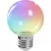 Лампа светодиодная Feron LB-371 Шар прозрачный E27 3W RGB быстрая смена цвета
