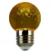 Лампа светодиодная Feron LB-385 Шарик желтый прозрачный E27 1W 230V Лампа светодиодная Feron LB-385 Шарик желтый прозрачный E27 1W 230V
