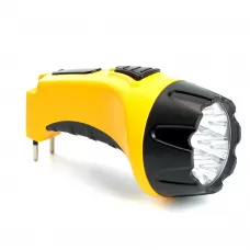 Фонарь аккумуляторный, 4 LED DC (свинцово-кислотная батарея), желтый, TH2293 (TH93A)
