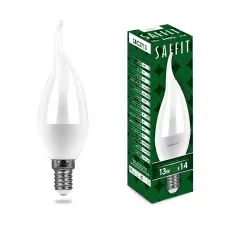 Лампа светодиодная SAFFIT SBC3713 Свеча на ветру E14 13W 6400K