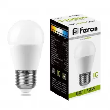 Лампа светодиодная Feron LB-950 Шарик E27 13W 4000K