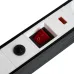 Сетевой фильтр 3-местный с/з STEKKER 3x1мм2, 5 м, 250В, 16А, серия Techno, HM22-31-05, белый
