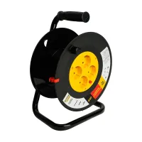 Катушка без провода 4-местная со шторками STD40