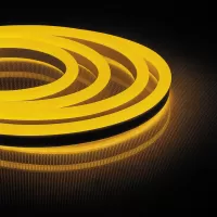 Cветодиодная LED лента Feron LS720 неоновая, 120SMD(2835)/м 9.6Вт/м  50м IP67 220V желтый