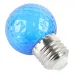 Лампа светодиодная Feron LB-385 Шарик синий прозрачный E27 1W 230V Лампа светодиодная Feron LB-385 Шарик синий прозрачный E27 1W 230V