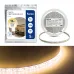 Cветодиодная LED лента Feron LS612, 120SMD(2835)/м 9.6Вт/м  5м IP20 12V 3000К