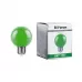 Лампа светодиодная Feron LB-371 Шар E27 3W зеленый