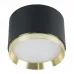Светильник потолочный Feron Barrel DUET HL459 12W, 230V,GX53, черный + золото IP20
