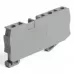 LD561-1-40 Торцевая заглушка для ЗНИ LD553 4 мм²  (JXB 4), серый STEKKER