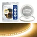 Светодиодная LED лента Feron LS501, 120SMD(2835)/м 11Вт/м 24V 5000*8*1.22мм 3000К