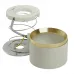 Светильник  настенный Feron HL4598  Barrel DUET 12W, 230V,GX53, белый + золото IP20