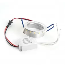 Кольцо с диодами для замены светильников с подсветкой, 3W 15LED SMD2835 4000K, LB-1225 Feron