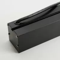 Линейный светильник серии TR Линия 40Вт, 4000К, опал, черный корпус