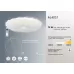 Светодиодный управляемый светильник накладной Feron AL4051 Hygge тарелка 72W 3000К-6000K белый
