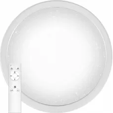 Светодиодный управляемый светильник накладной Feron AL5000 STARLIGHT тарелка 36W 3000К-6500K белый с кантом