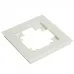 Рамка 1-местная для сенсорных механизмов, подсветки, стекло, STEKKER, GFR00-7001-01S, серия Катрин, белый Рамка 1-местная для сенсорных механизмов, подсветки, стекло, STEKKER, GFR00-7001-01S, серия Катрин, белый